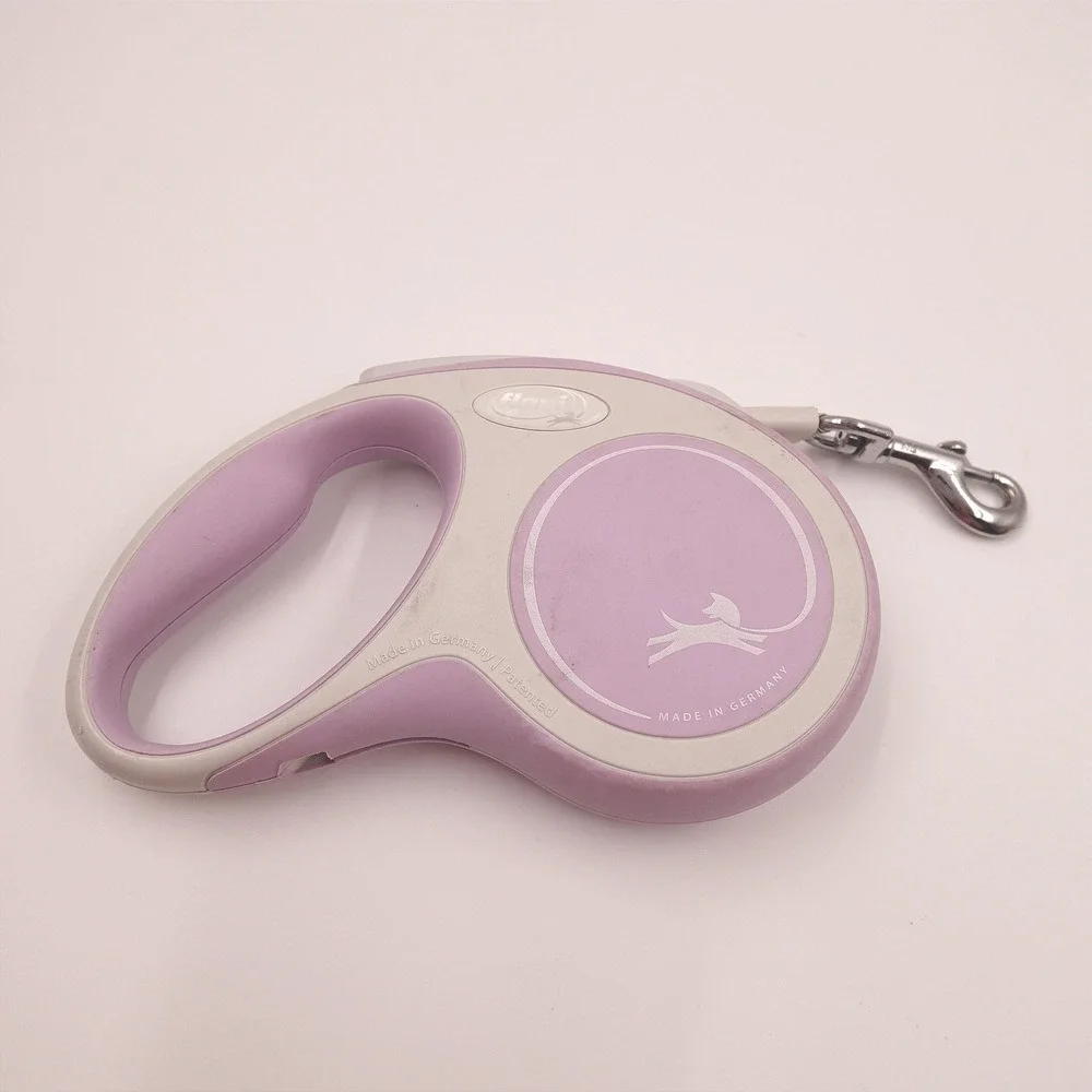 Flexi Soft Touch Retractable Dog Leash Small Pink 0-26 lb 16ft Made In Germany